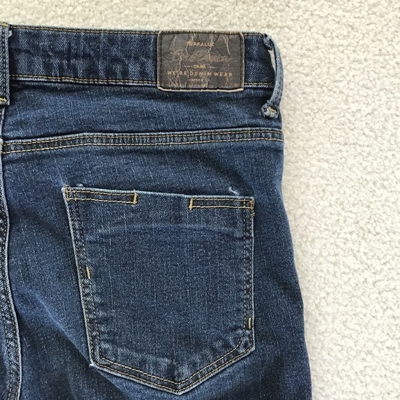 ZARA DENIM BLUE JEANS SIZE 6 SLIM - Picture 4 of 7